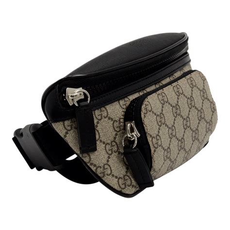 gucci nylon belt bag black|gucci gg belt bag price.